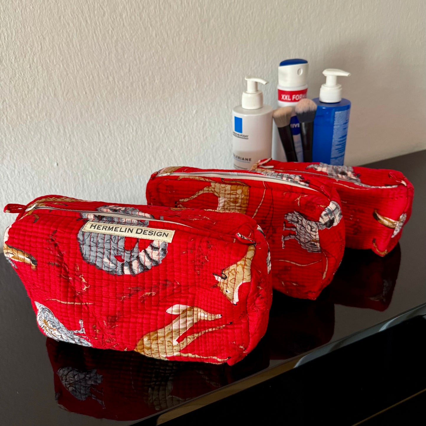 Kulturbeutel 3er Set - Waldrand (Zweite Wahl)