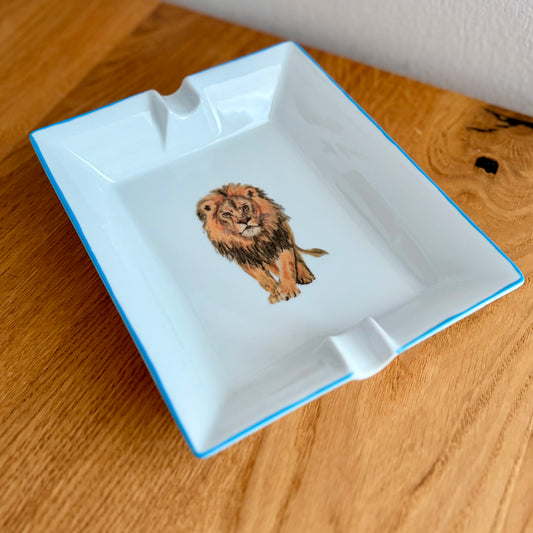 Großer Aschenbecher – Löwe