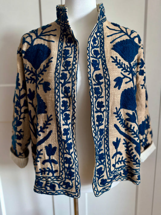 Suzani Jacke - Kornblume