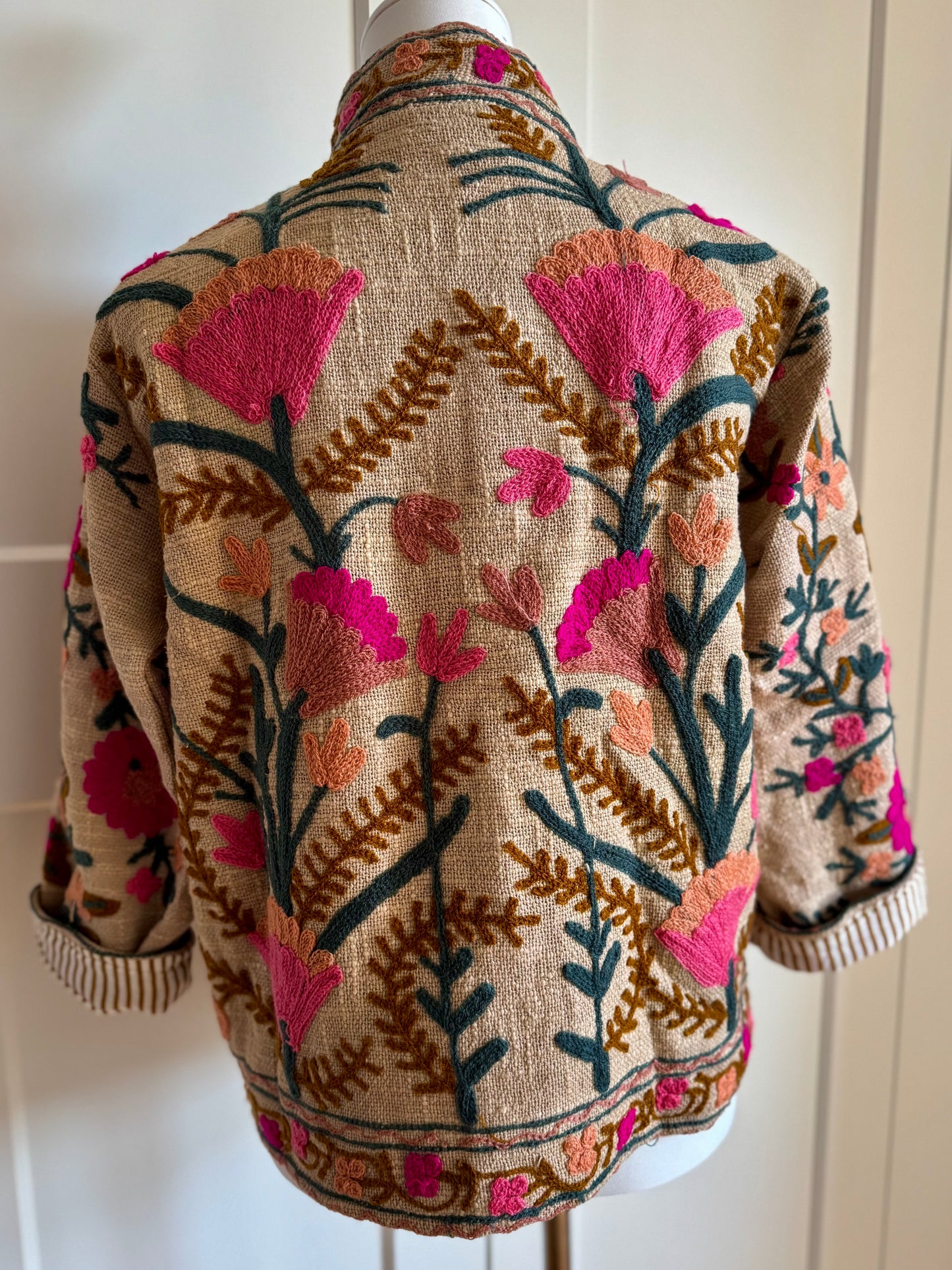 Suzani Jacke - Rosentau