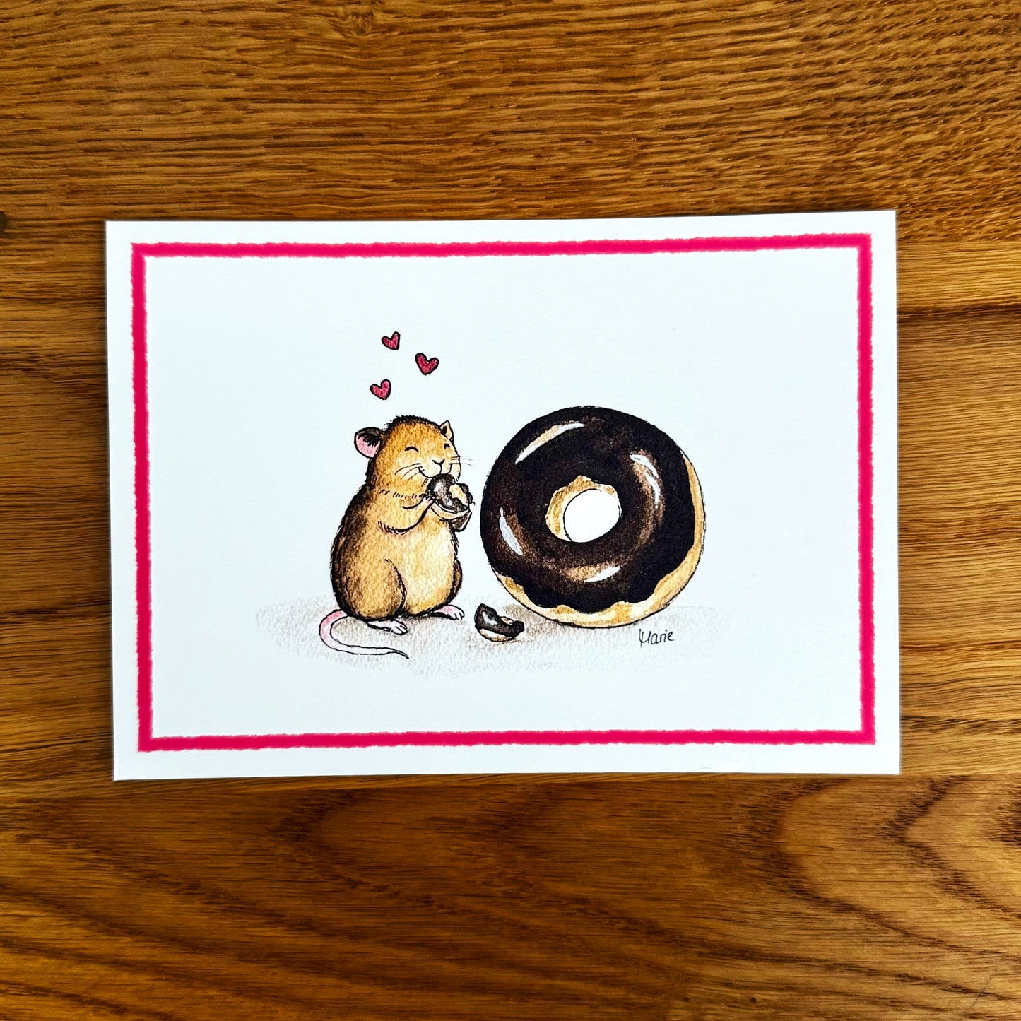 Karte - Große Liebe, kleiner Biss