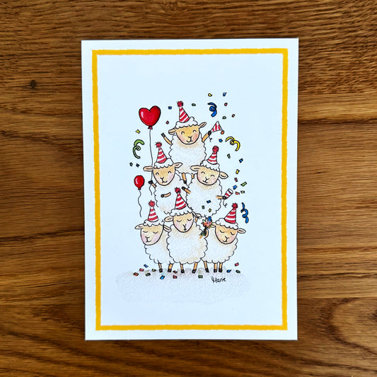 Karte - Schafsparty
