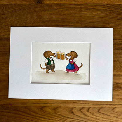 Aquarell - O’zapft is!