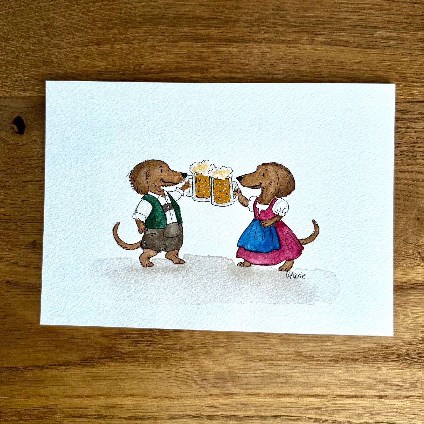 Aquarell - O’zapft is!