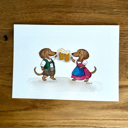 Aquarell - O’zapft is!