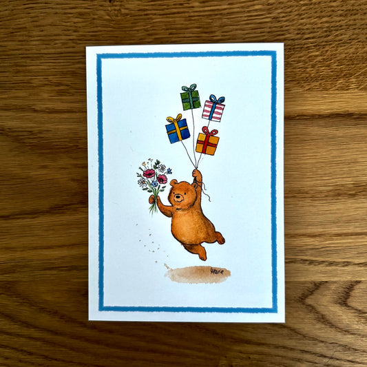 Karte - Überraschung in der Luft