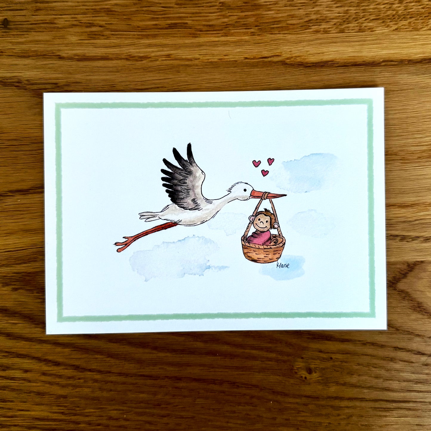 Karte - Willkommen, kleines Wunder