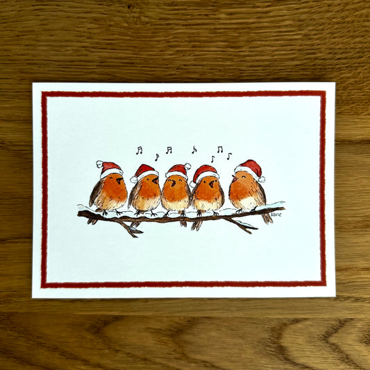 Karte - Weihnachtschor