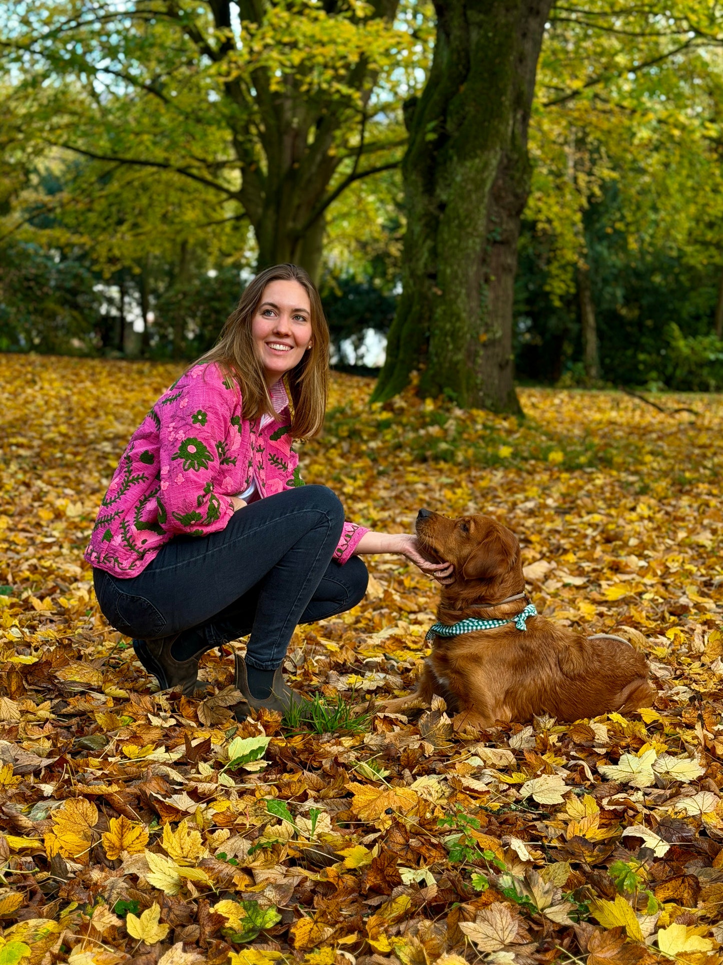 Suzani Jacke - Rosengarten