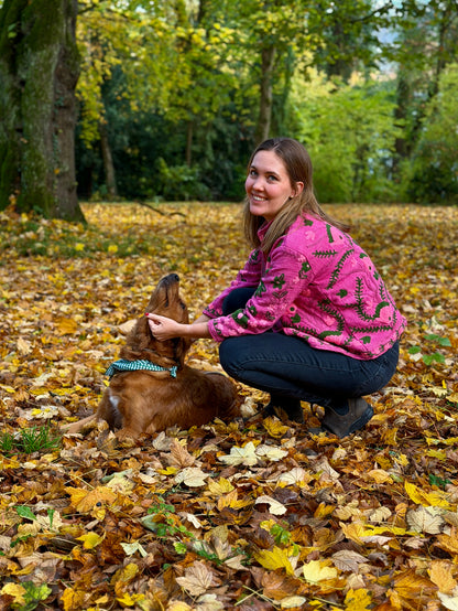 Suzani Jacke - Rosengarten