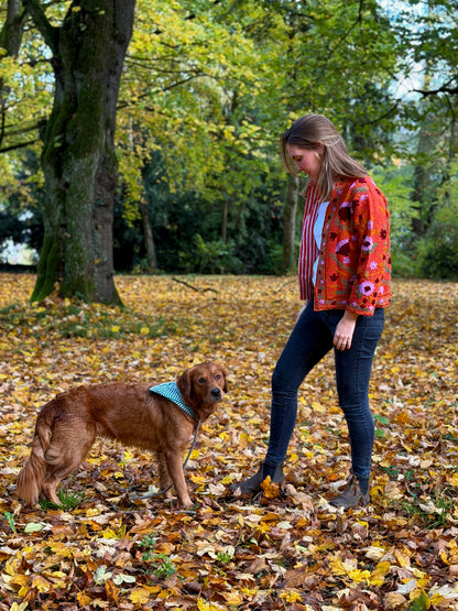 Suzani Jacke - Granatapfel