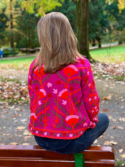 Suzani Jacke - Sommerflor