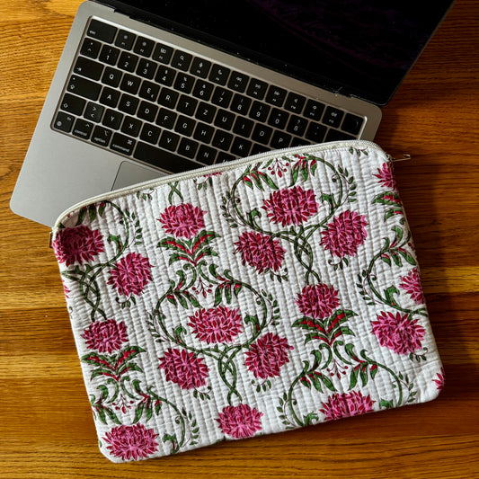 Laptoptasche - Blütenglanz