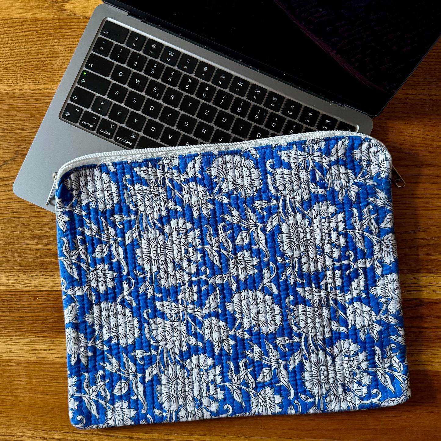 Laptoptasche - Mitternachtsblüte