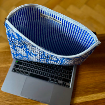 Laptoptasche - Mitternachtsblüte