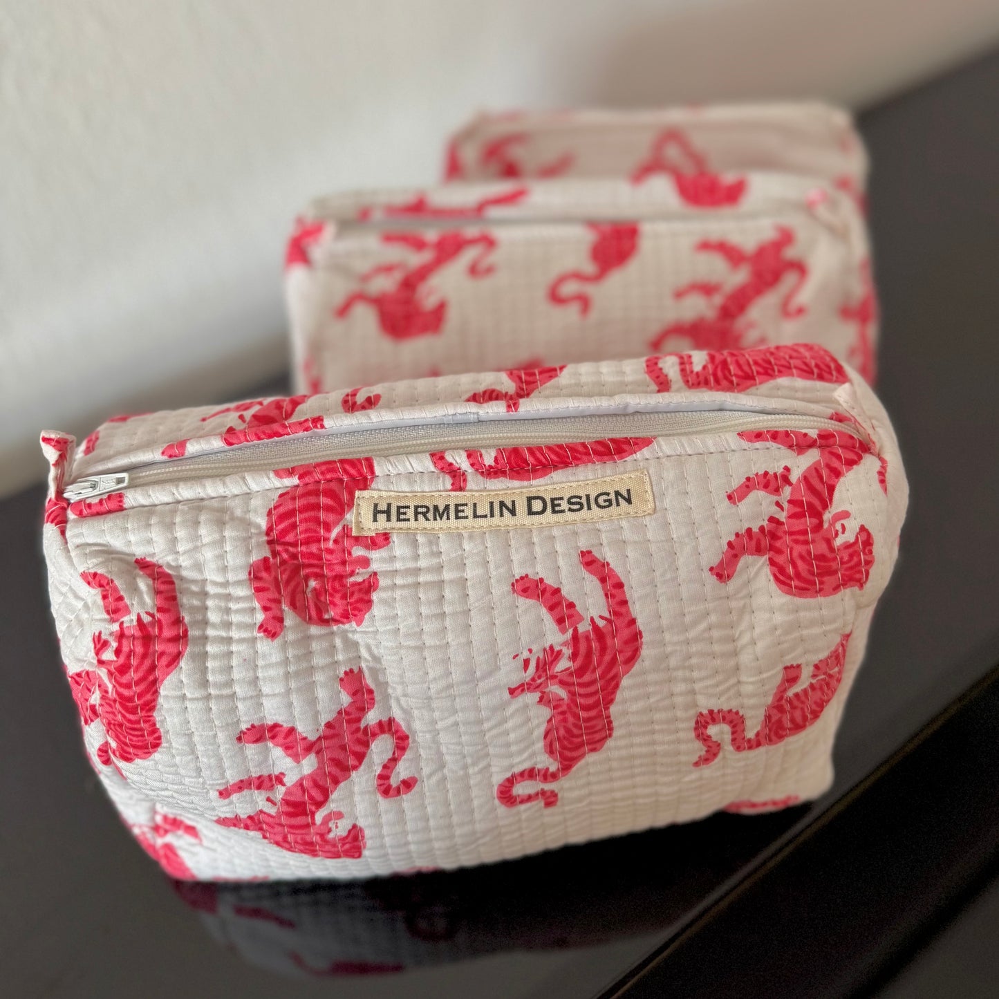 Kulturbeutel 3er Set - Tigerpfad