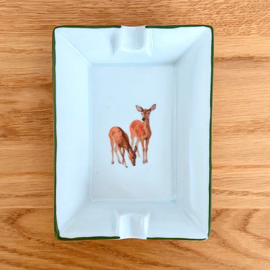 Kleiner Aschenbecher – Rehe