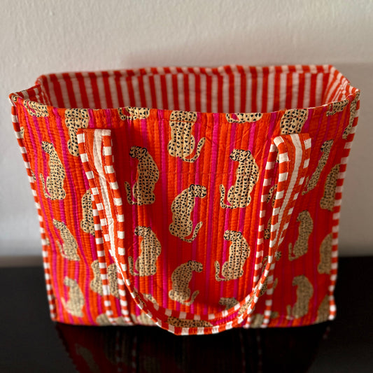 Tote Bag - Leopardenlauf