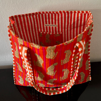 Tote Bag - Leopardenlauf