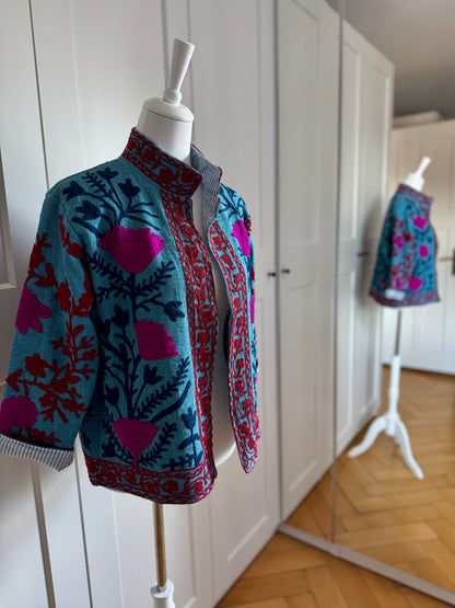 Suzani Jacke - Morgenhimmel