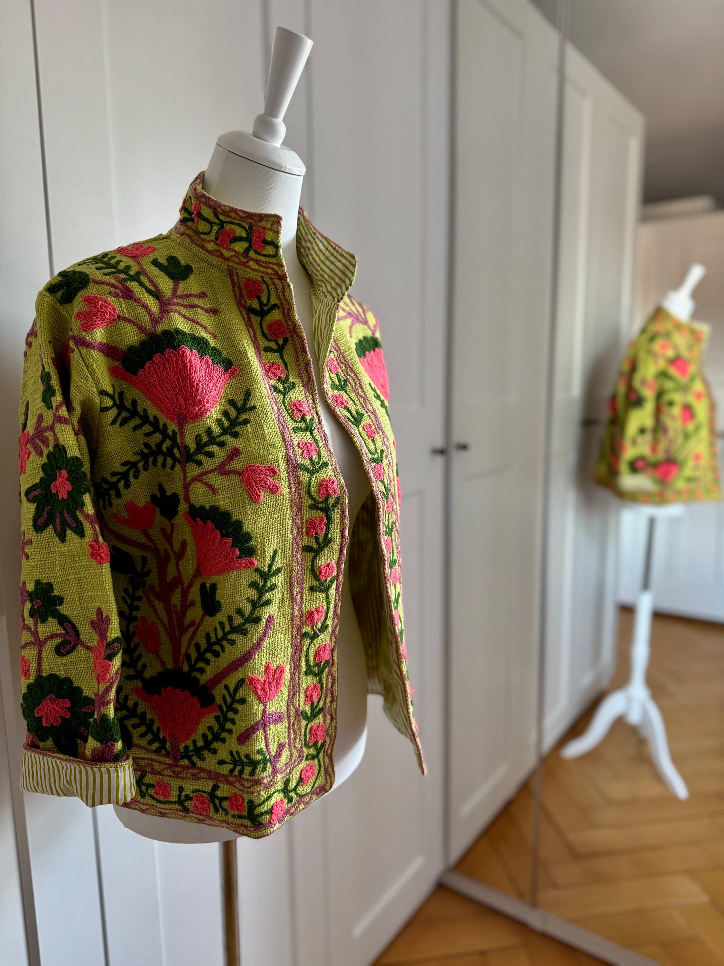 Suzani Jacke - Zitrusblüte