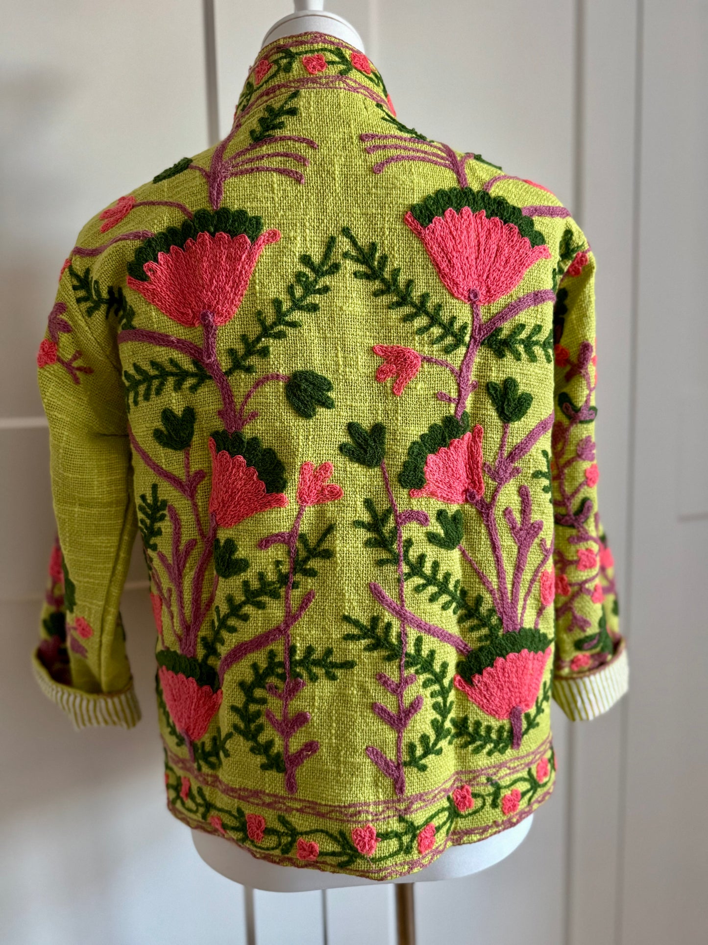 Suzani Jacke - Zitrusblüte