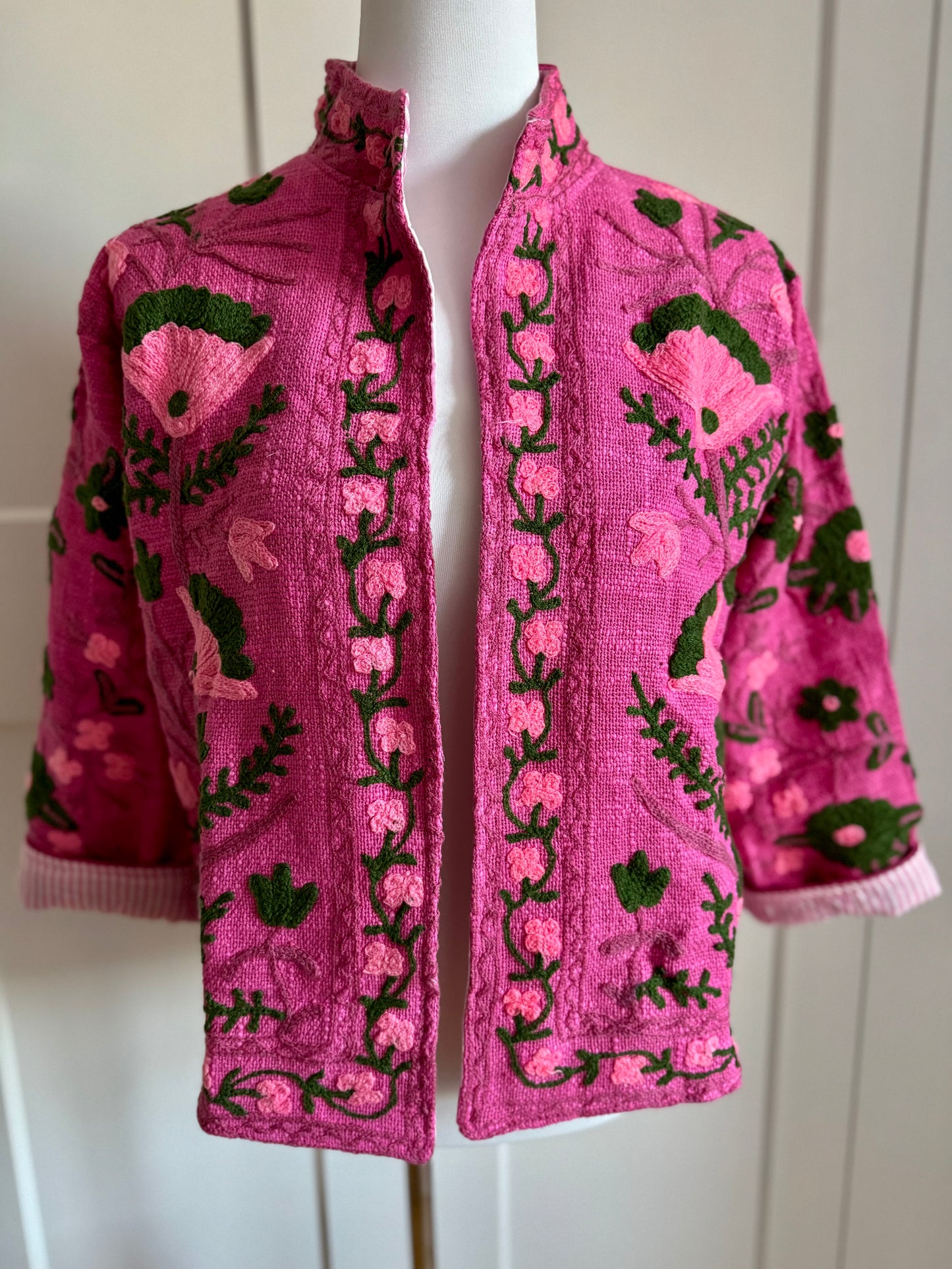 Suzani Jacke - Rosengarten