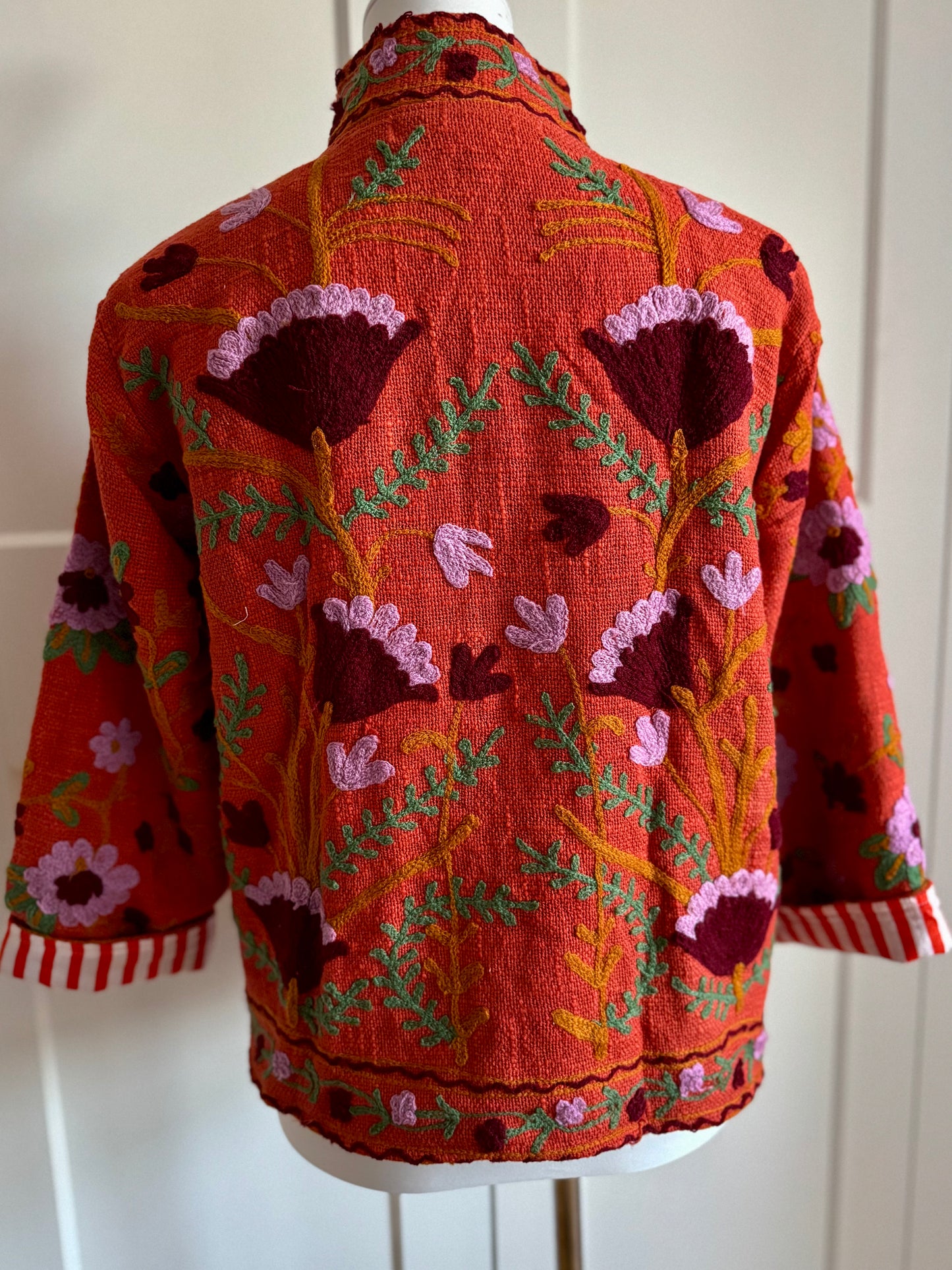 Suzani Jacke - Granatapfel