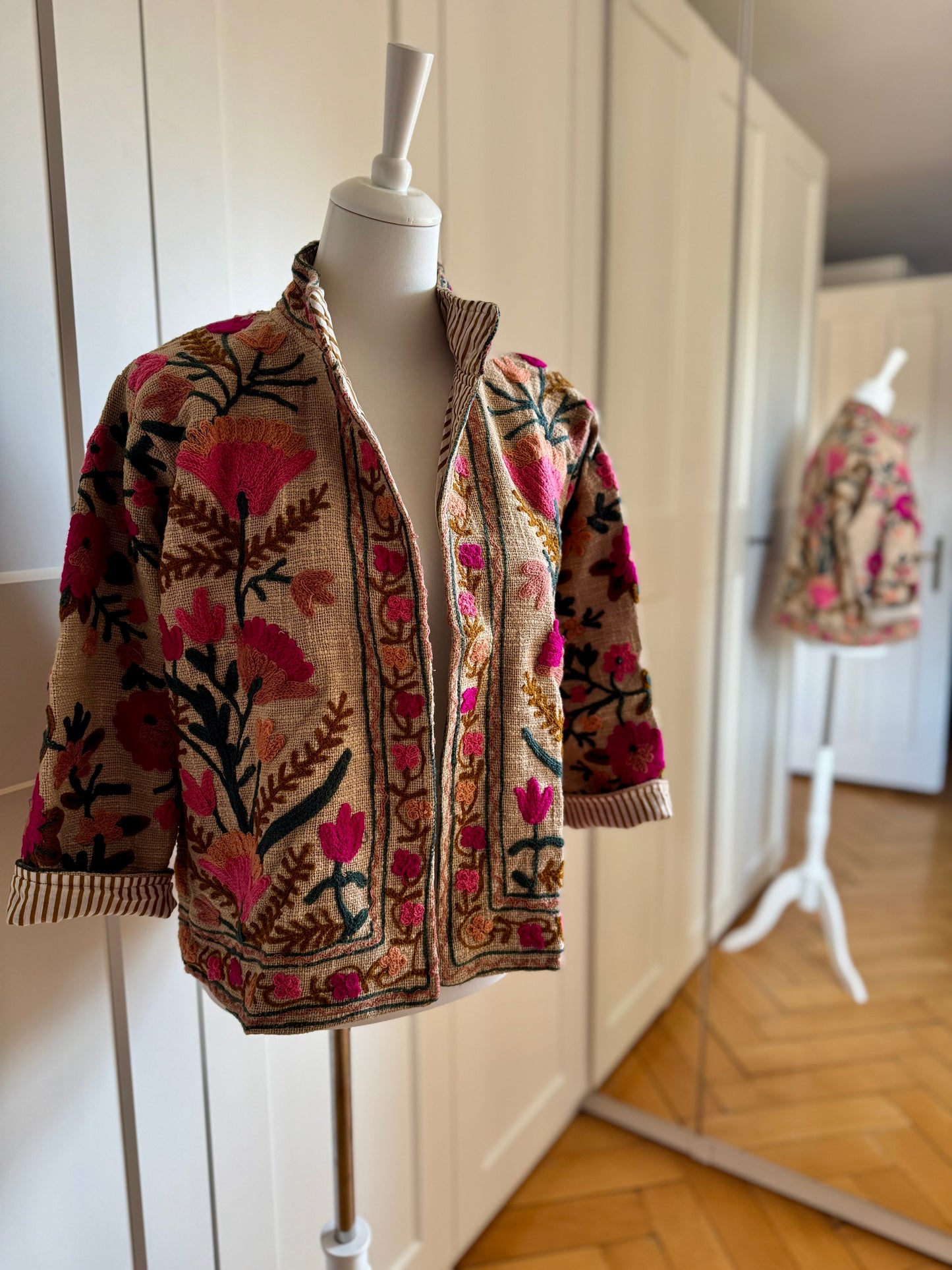 Suzani Jacke - Rosentau