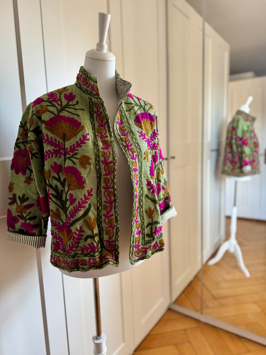 Suzani Jacke - Blütenwiese
