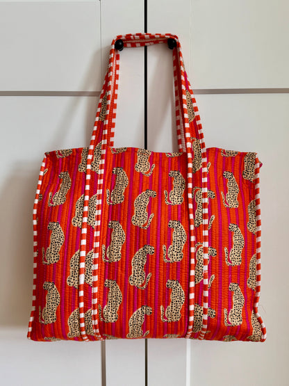 Tote Bag - Leopardenlauf