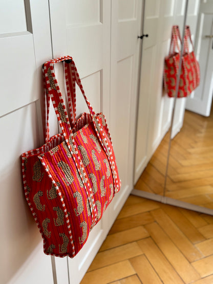 Tote Bag - Leopardenlauf